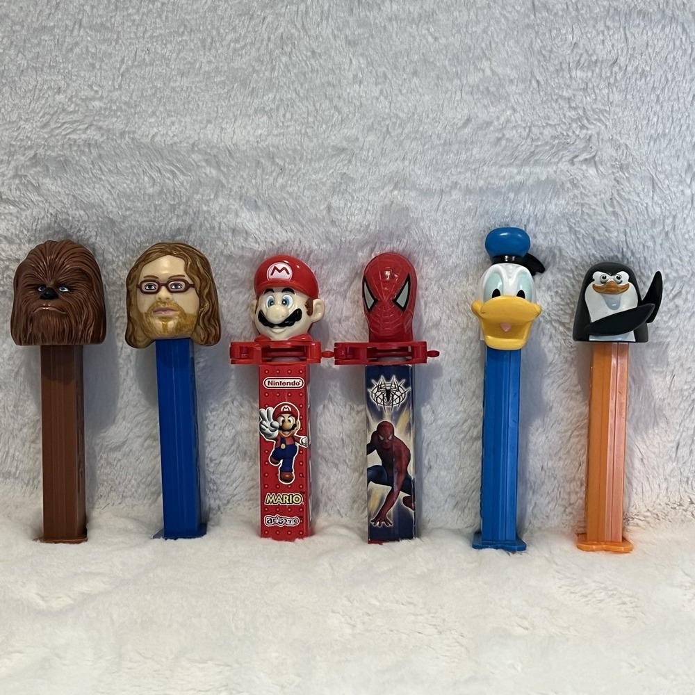 PEZ Dispensers Lot‎ of 5 Assorted - Rare Skipper The Penguin CLICK FOR PICTURES - Picture 6 of 8
